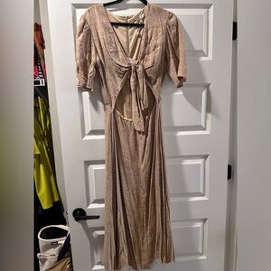 NWT boutique front tie dress